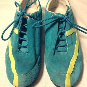 Tretorn Blue Suede Women's Sneaker Never Worn